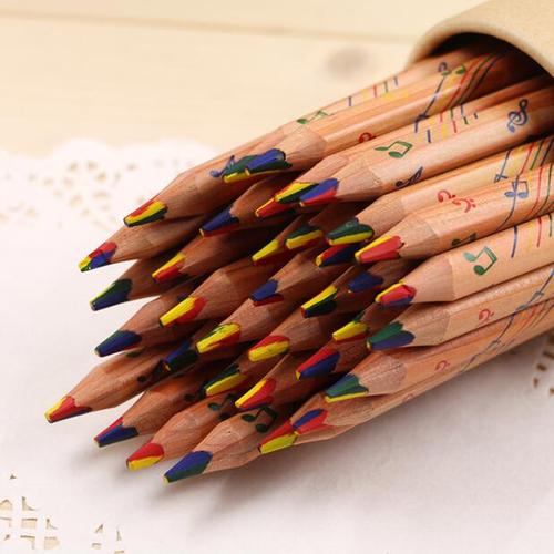Log color pencil